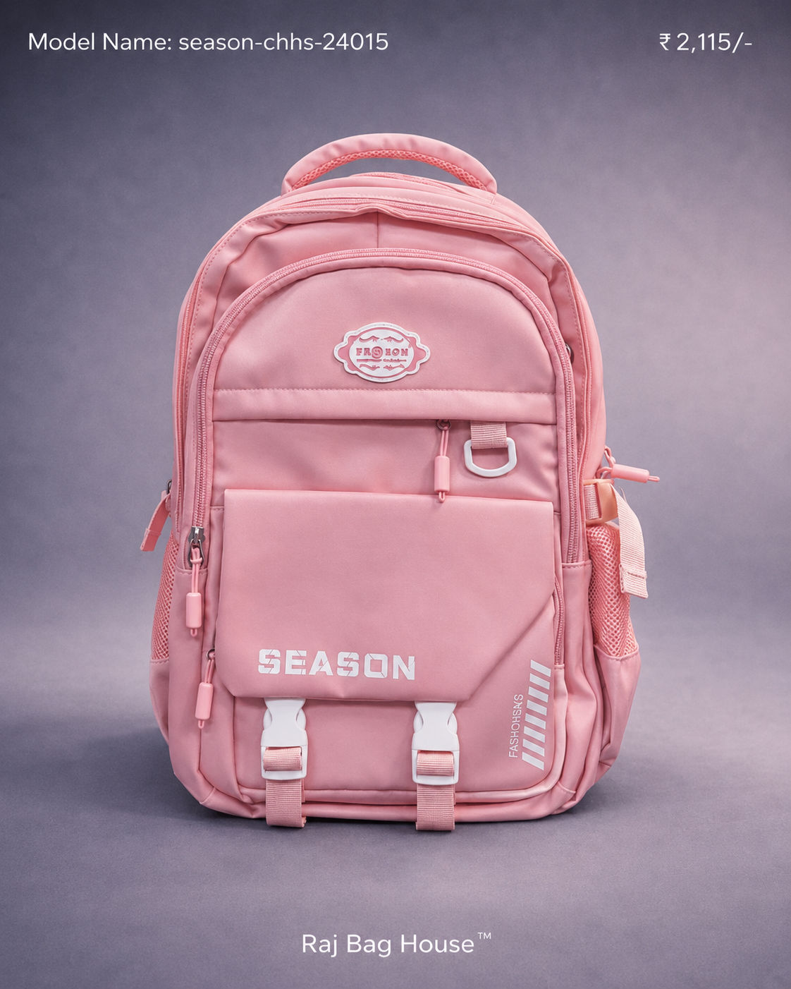 Season Backpack 24015 - Pink