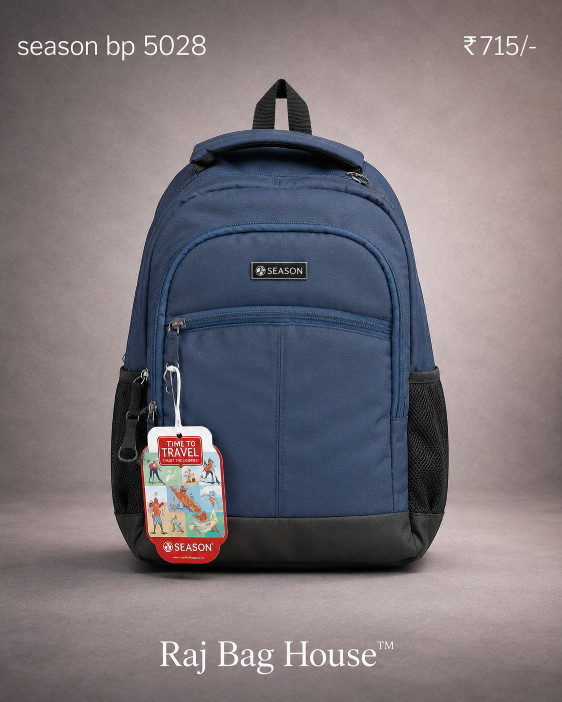 Season Backpack 5028 - Navy