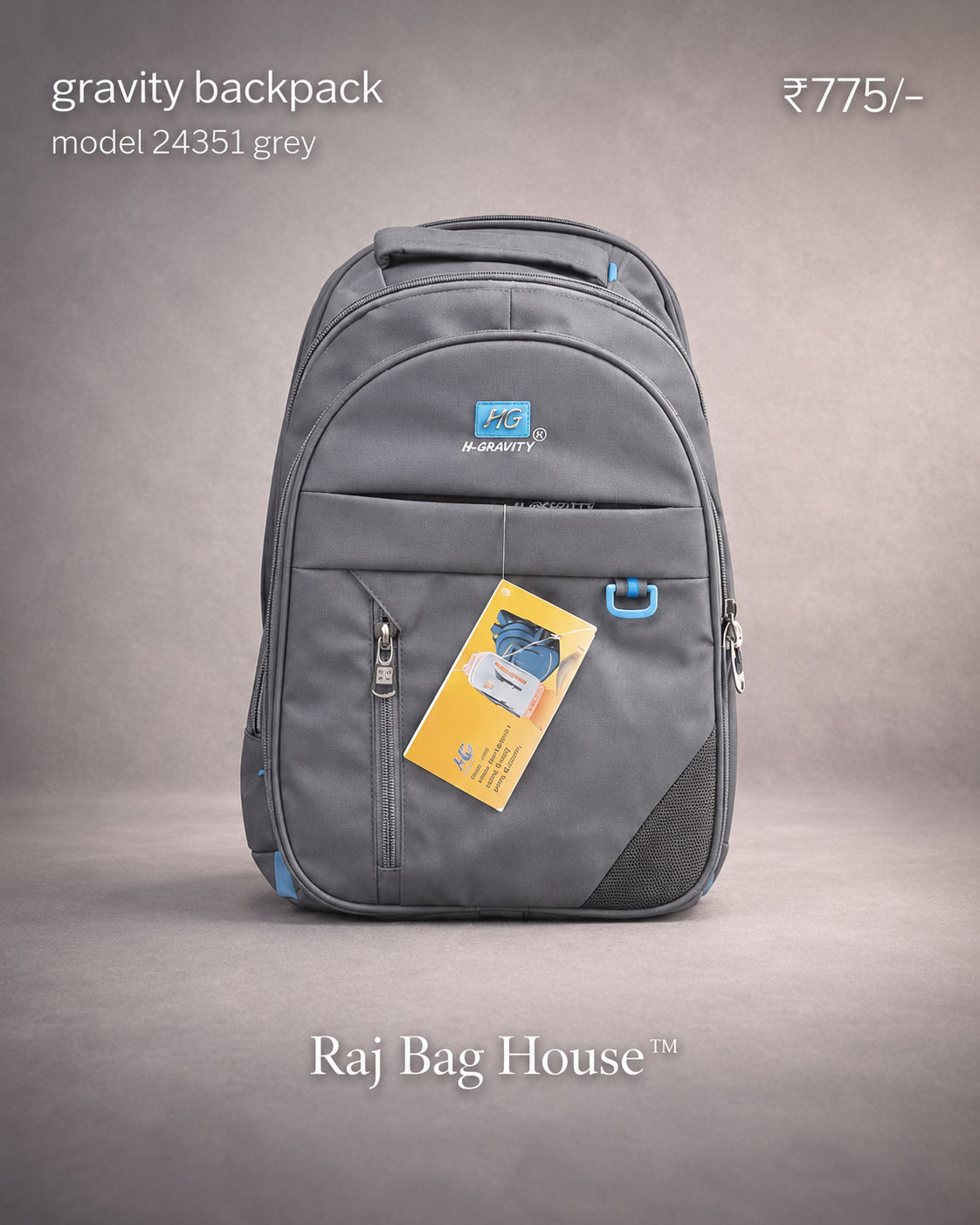 Gravity Backpack 24351 - Grey