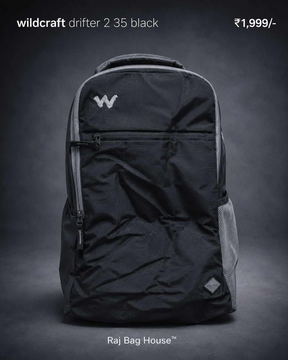 Wildcraft Wildcraft Drifter 2 35 Backpack – Black