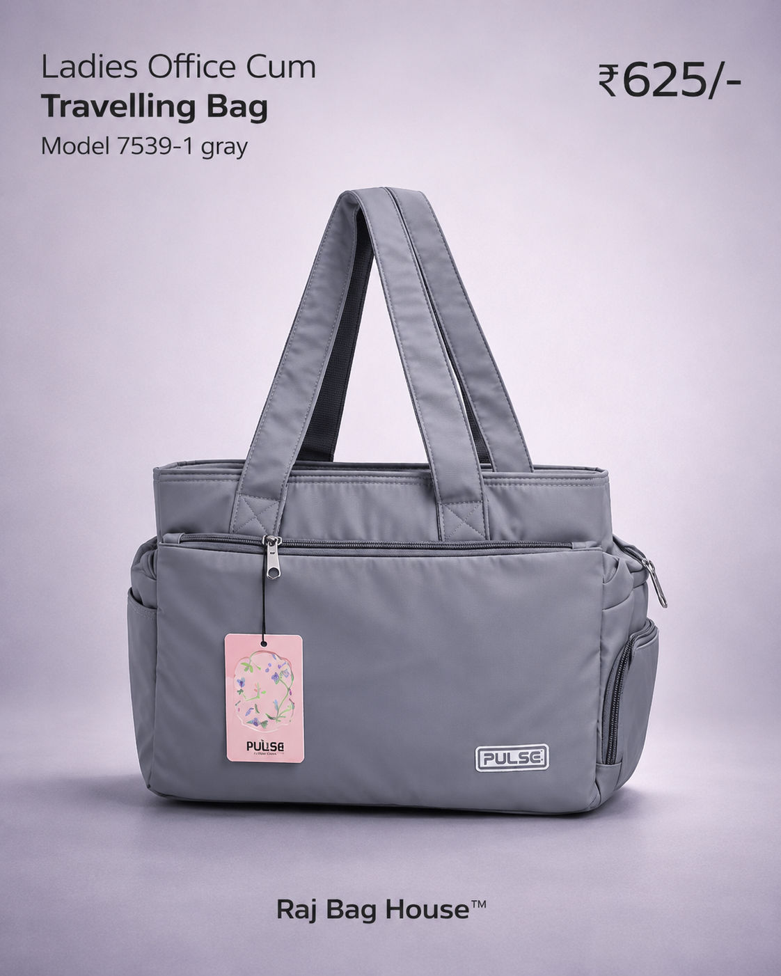 Pulse Parasuite Purse 7539-1 - Grey