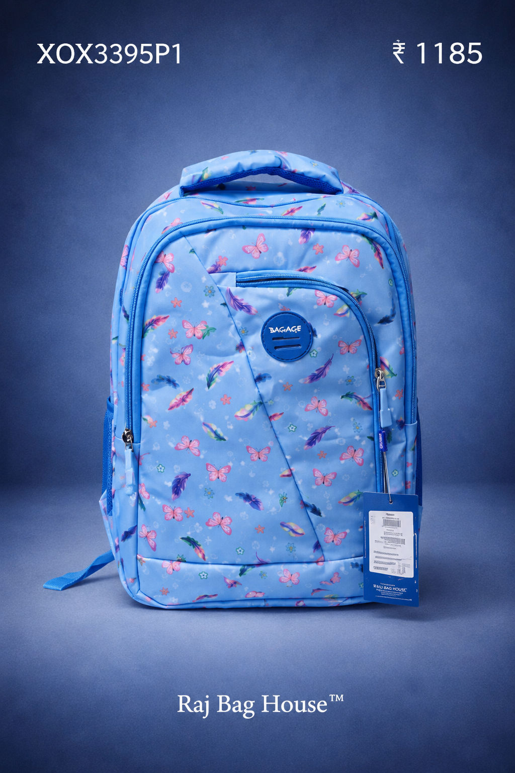 Baggage School Backpack RB-26-BP-P1 - Sky Blue
