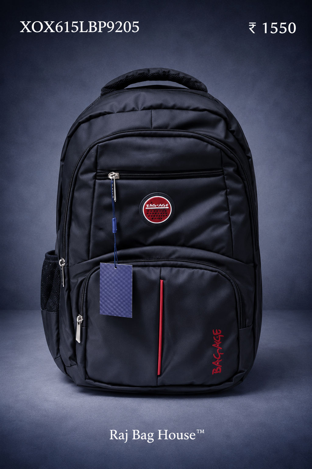 Baggage 9205 Large School Backpack – Black