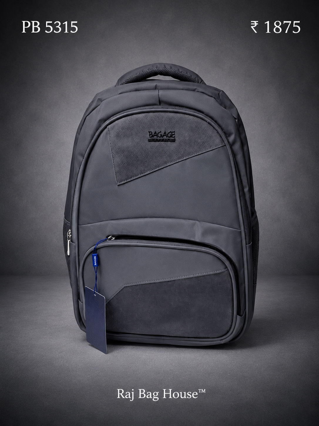 Baggage 5315 Laptop Bag – Grey