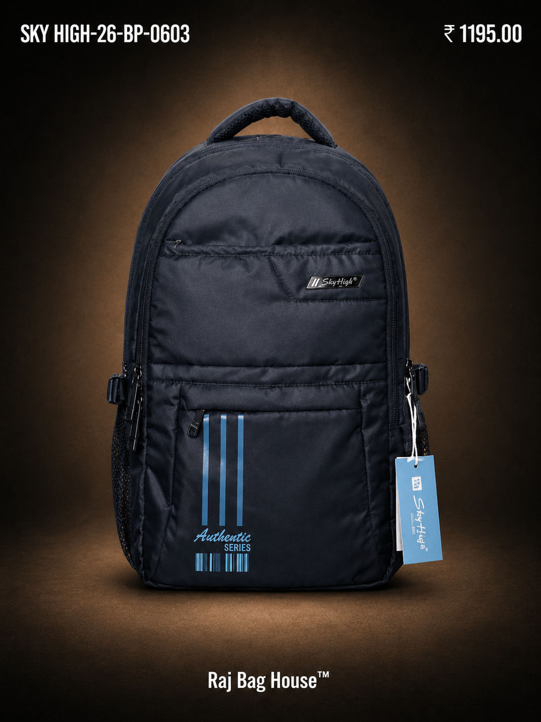 Skyhigh College Backpack BP-0603 - Black