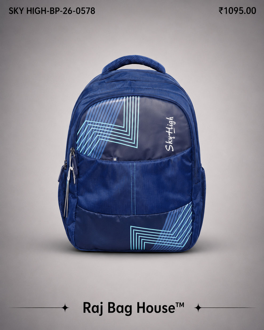Skyhigh Backpack BP-26-0578 - Navy Blue