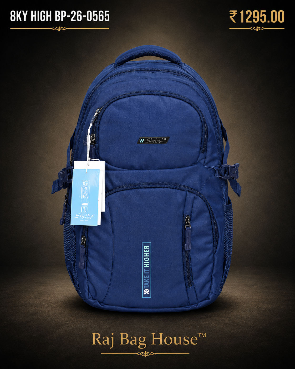 Skyhigh Backpack BP-26-0565 - Navy Blue