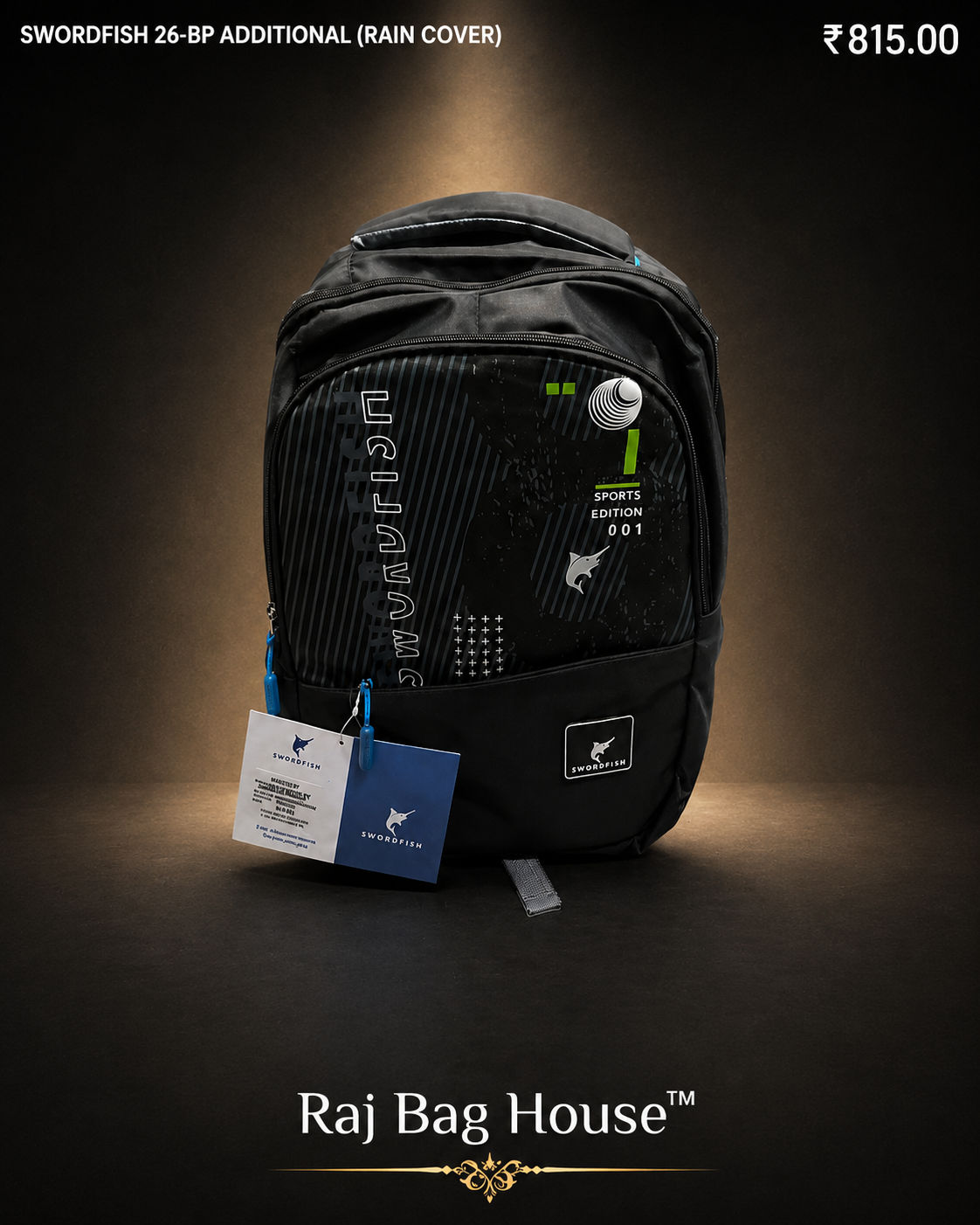 Highstyle Backpack Addition (Raincover) - Black