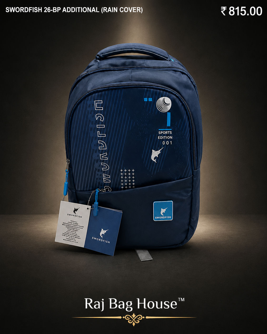 Highstyle Backpack Addition (Raincover) - Navy Blue
