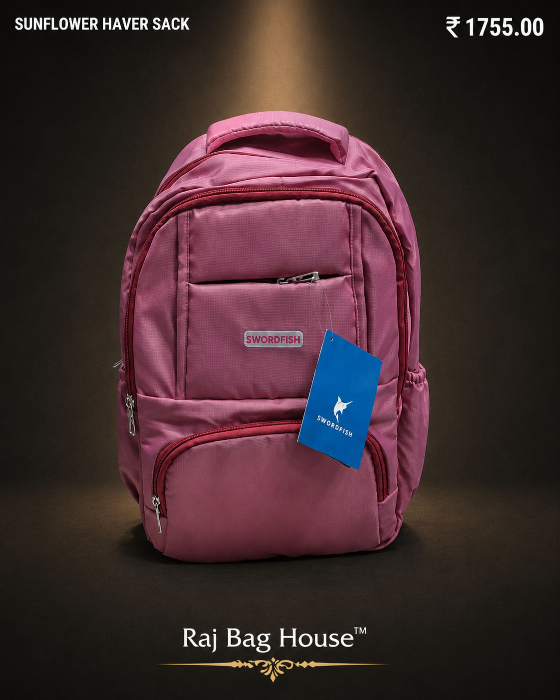 Highstyle Backpack Sunflower - Dusty Pink