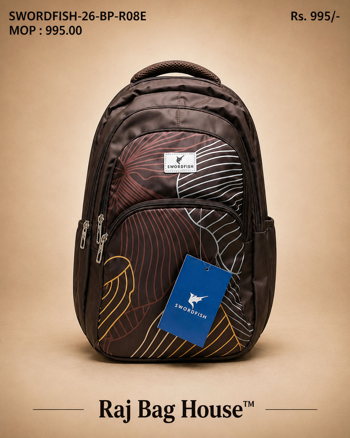 Highstyle Backpack Rose - Brown