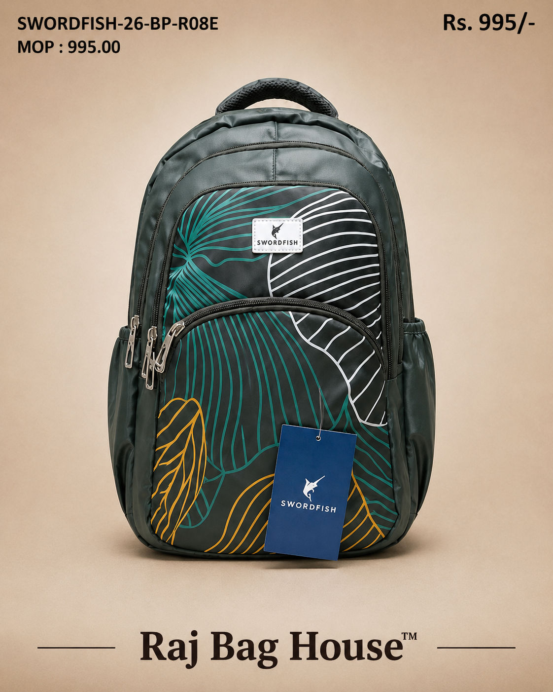 Highstyle Backpack Rose - Olive Green