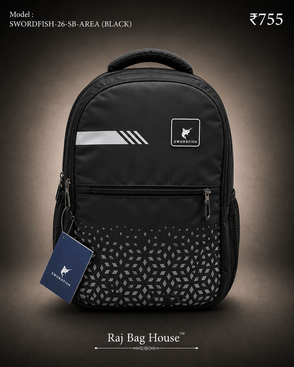 Highstyle Backpack Area - Black