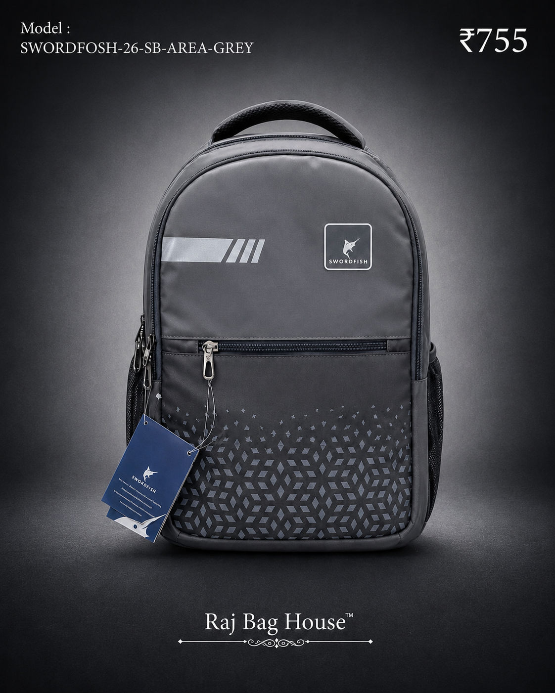 Highstyle Backpack Area - Grey