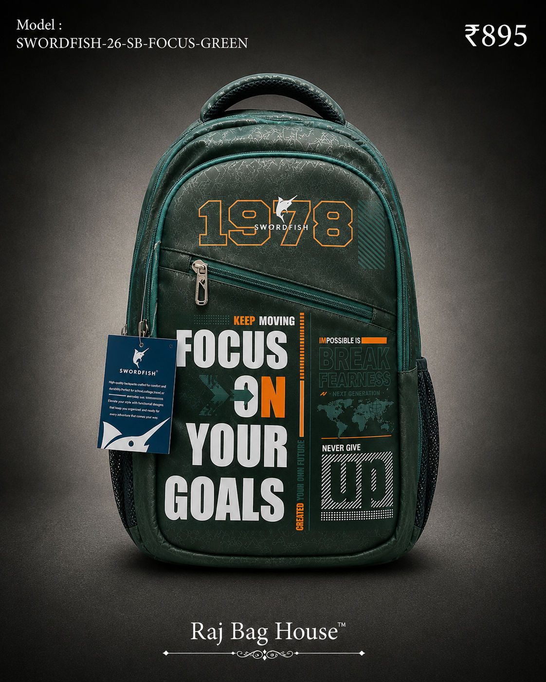 Highstyle Backpack Focus - Dark Green