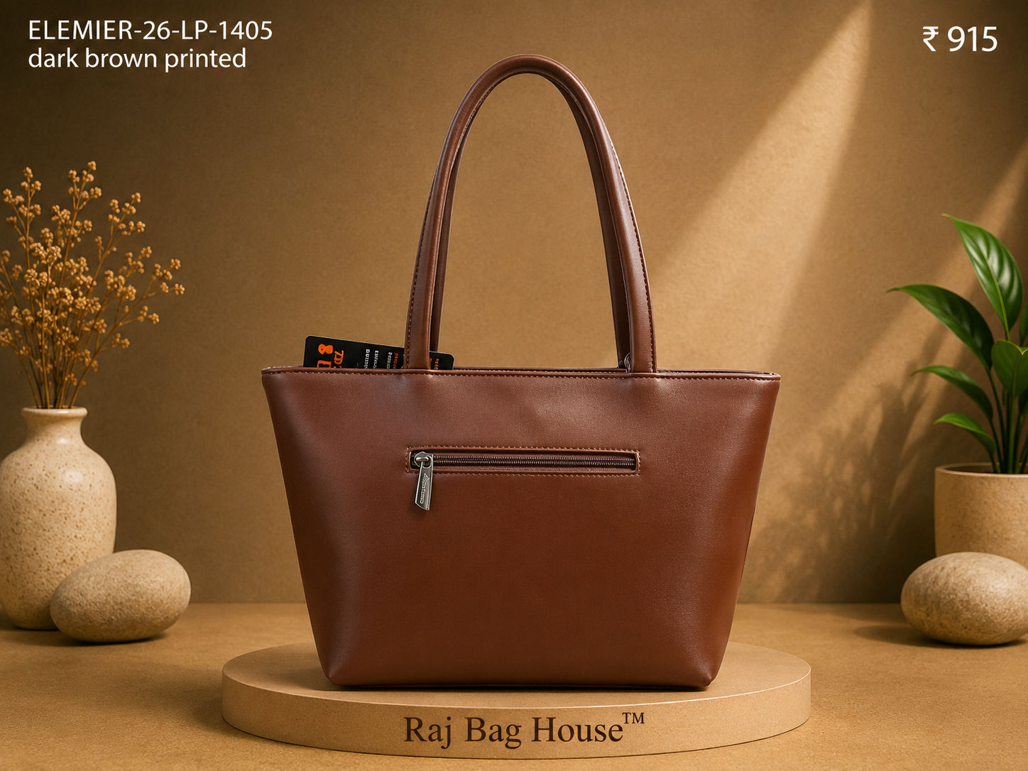 Flamingo Flamino 023 Tote Bag – Brown 2