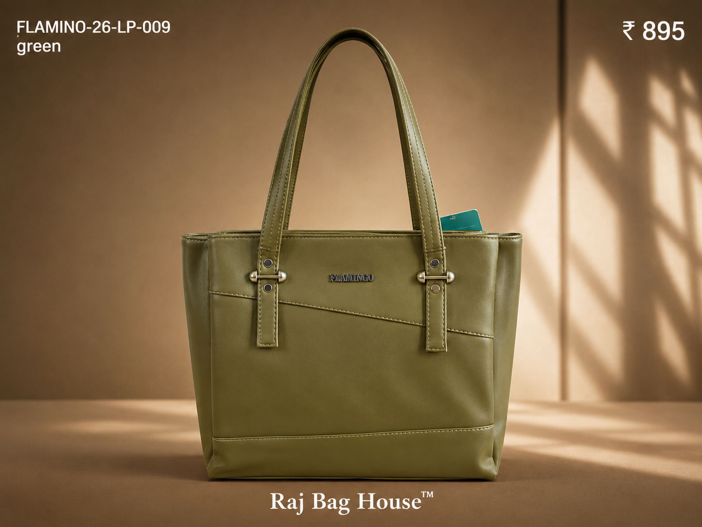 Flamingo Flamino 009 Tote Bag – Green
