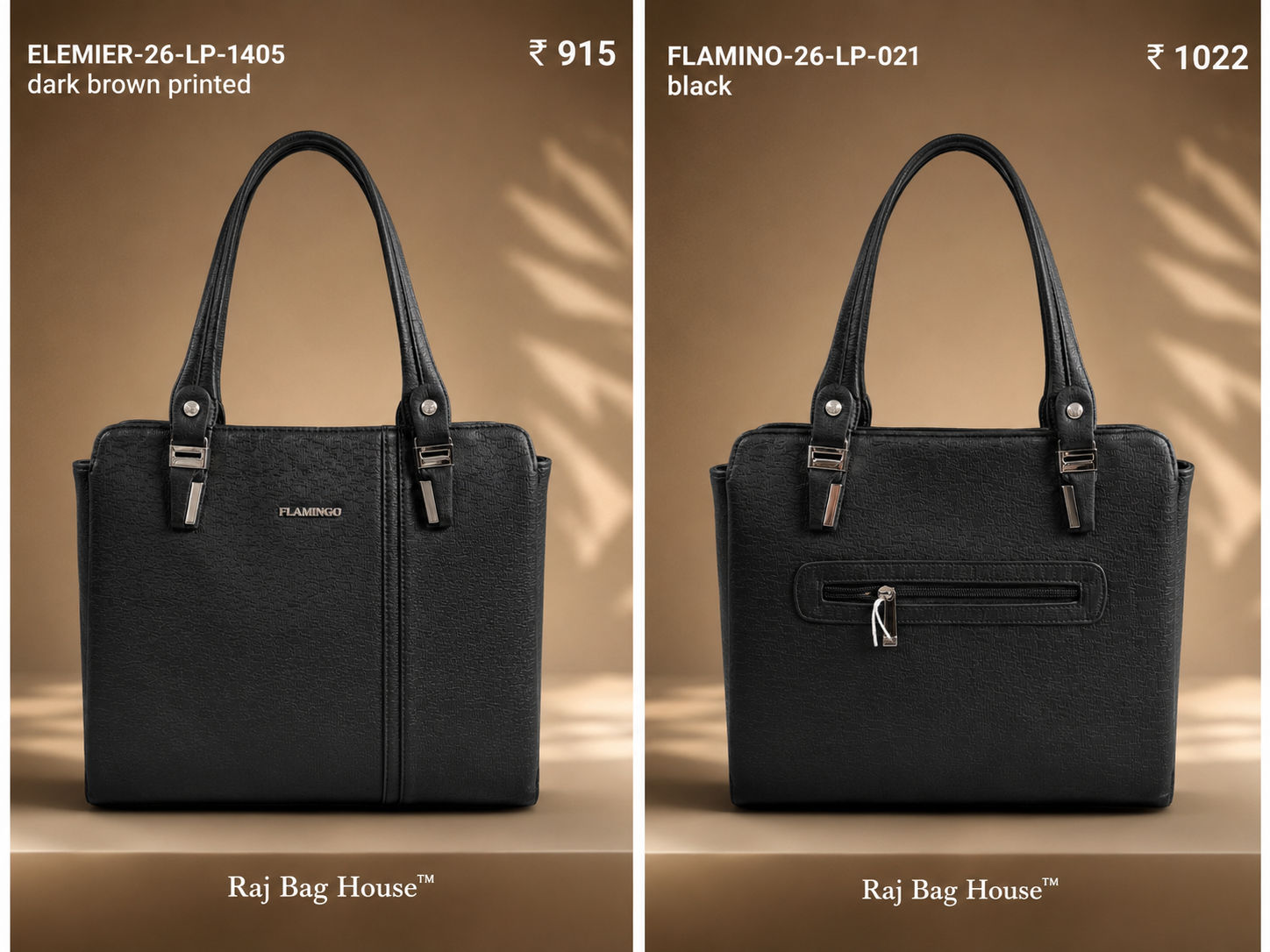 Flamingo Flamino 021 Tote Bag – Black 2