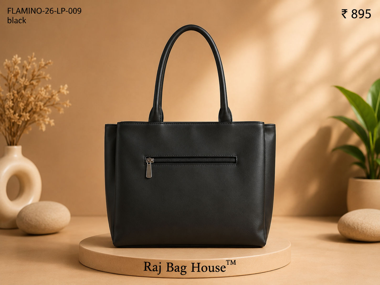 Flamingo Flamino 009 Tote Bag – Black 2