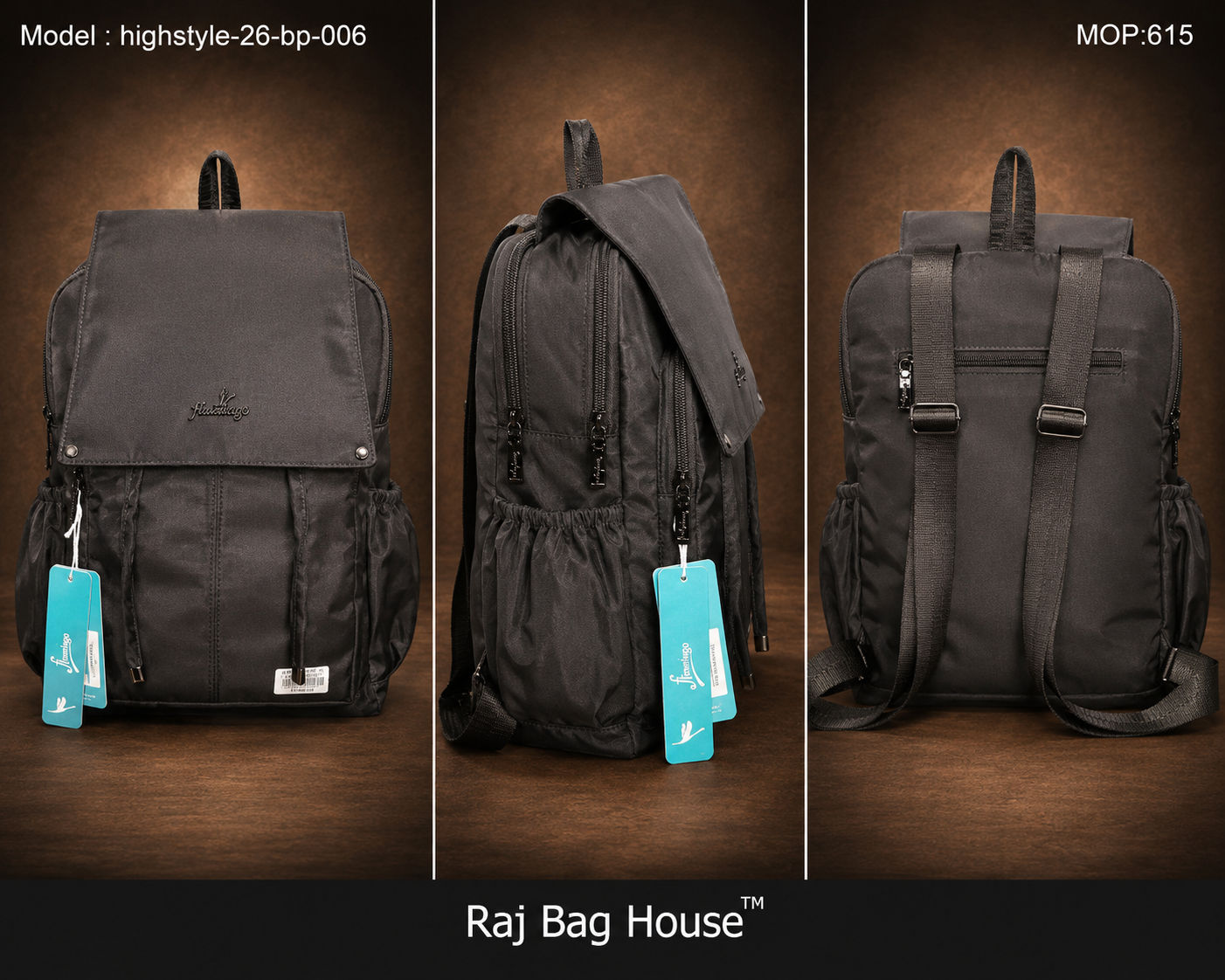 highstyle Mini Backpack 26-BP-006 - Black