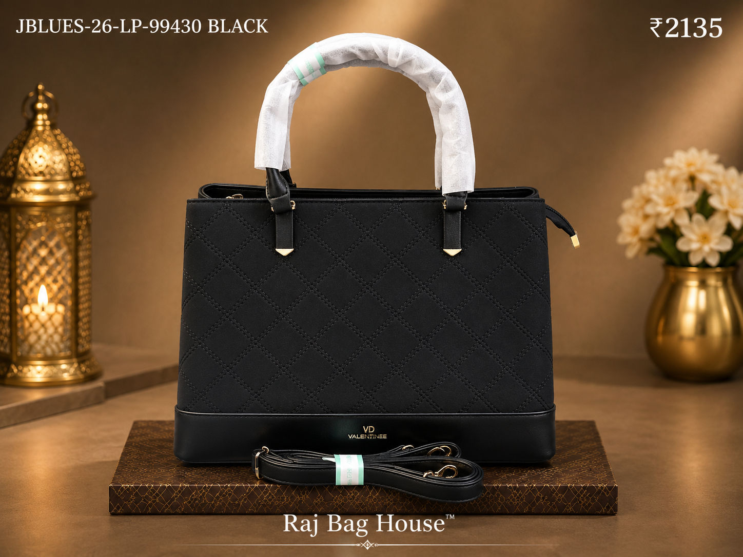 Valendnee J-Blues 99430 Tote Bag – Black
