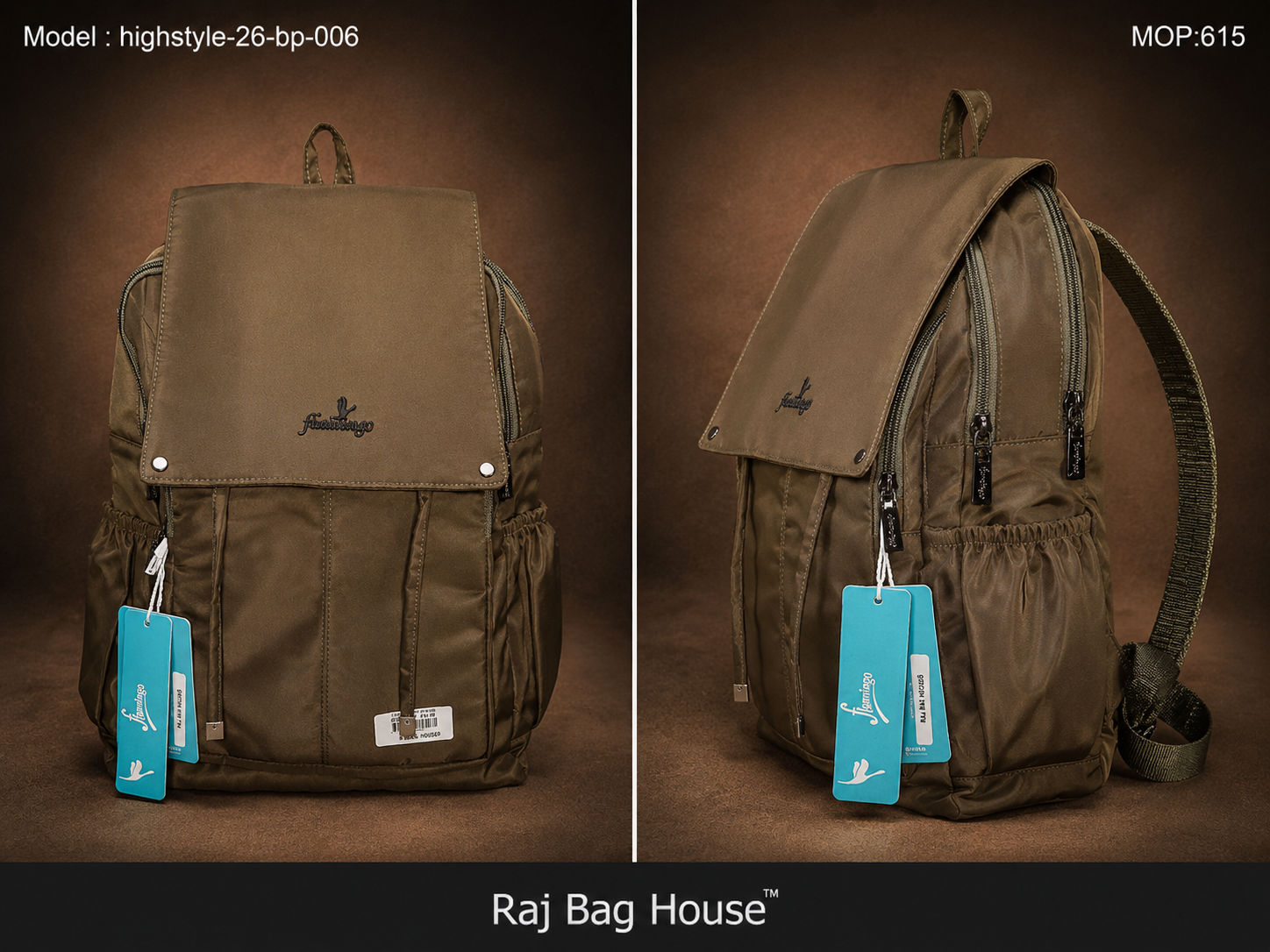 highstyle Mini Backpack 26-BP-006 - Brown