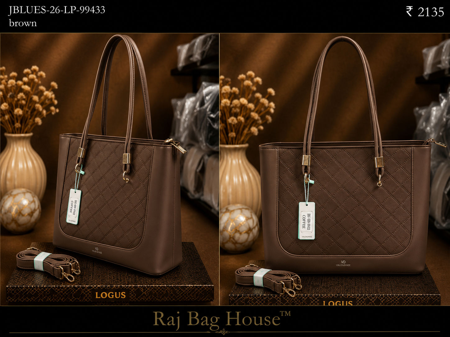 Valendnee J-Blues 99433 Handbag – Brown
