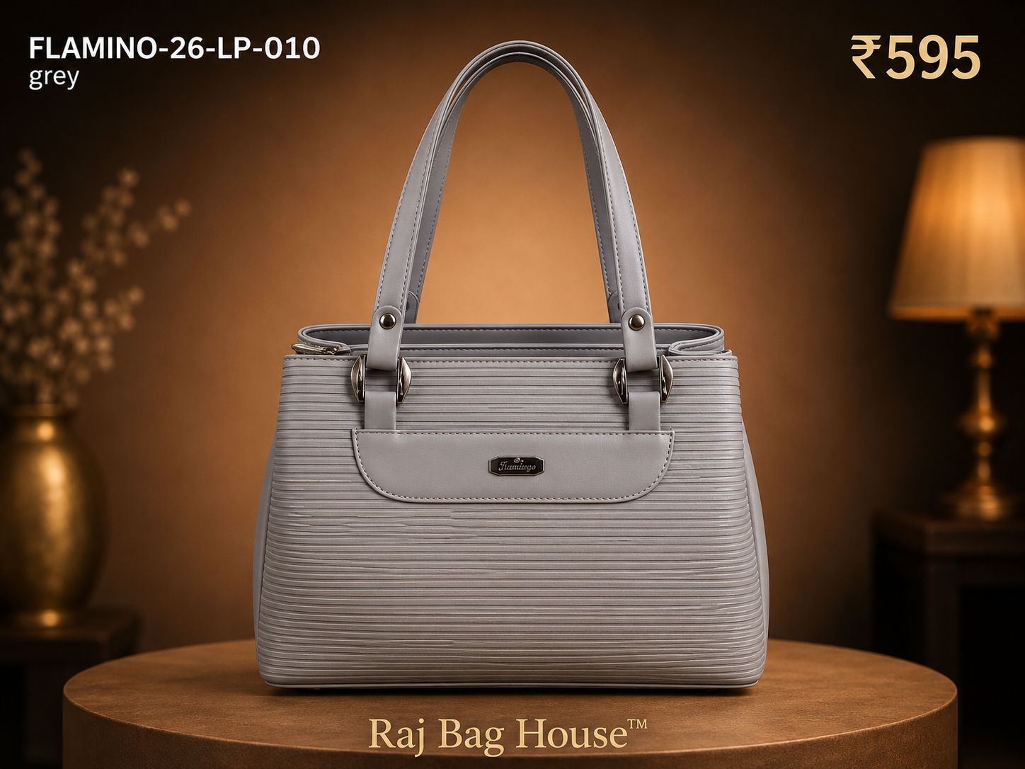Flamingo Flamino 010 Handbag – Grey