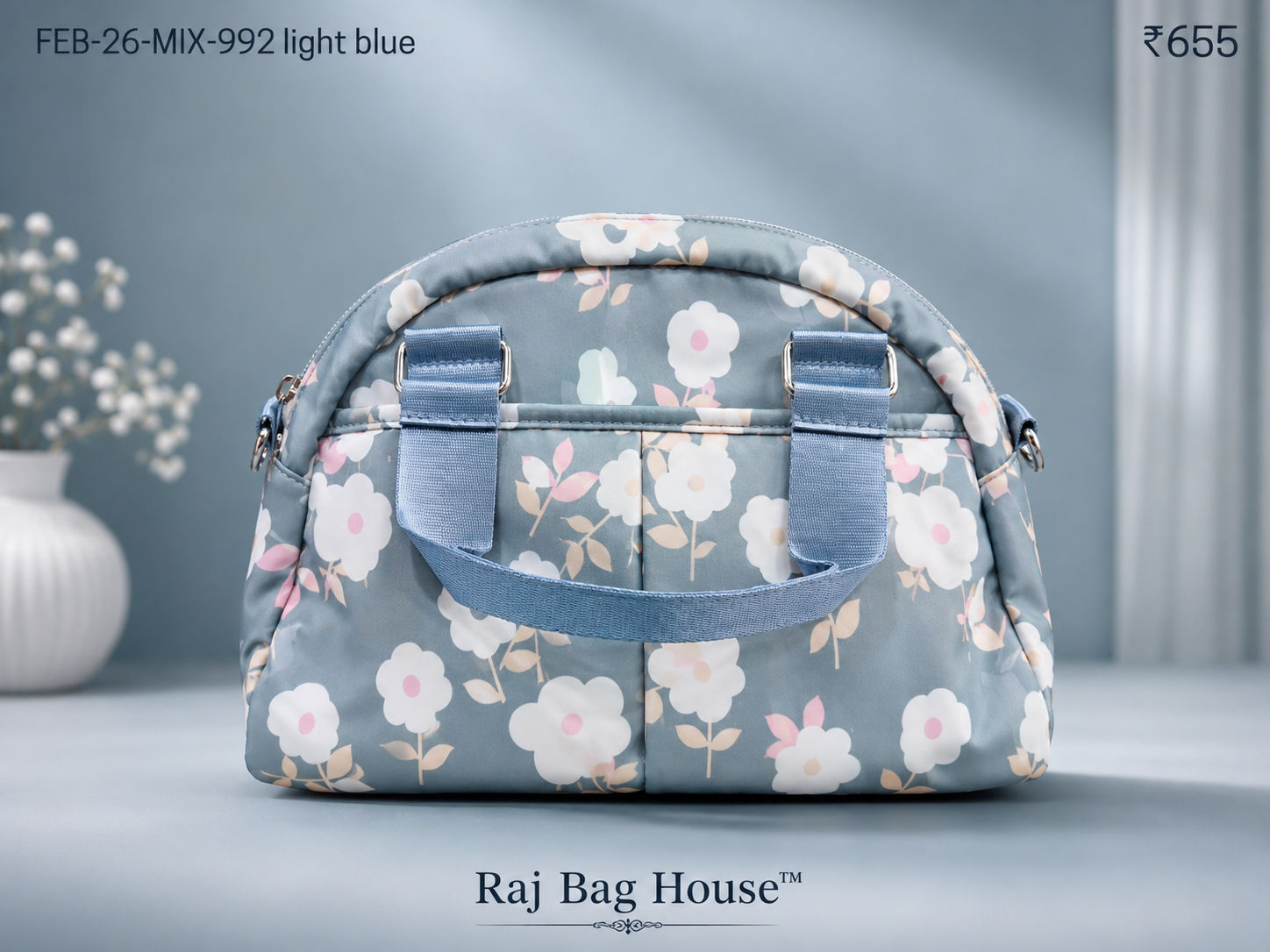 Feelings Bag Feb Mix 992 Small Sling Bag – Light Blue