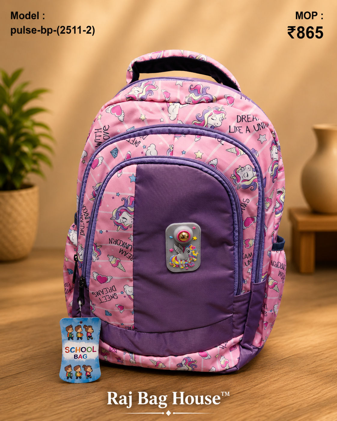Imported Pulse (2511 2)008 Medium Backpack