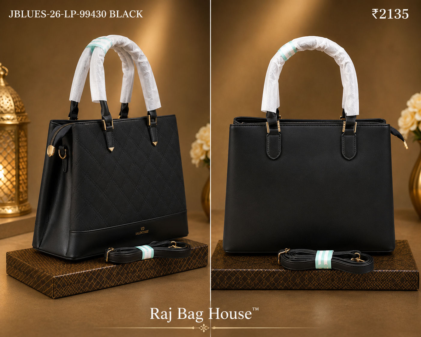 Valendnee J-Blues 99430 Tote Bag – Black 2