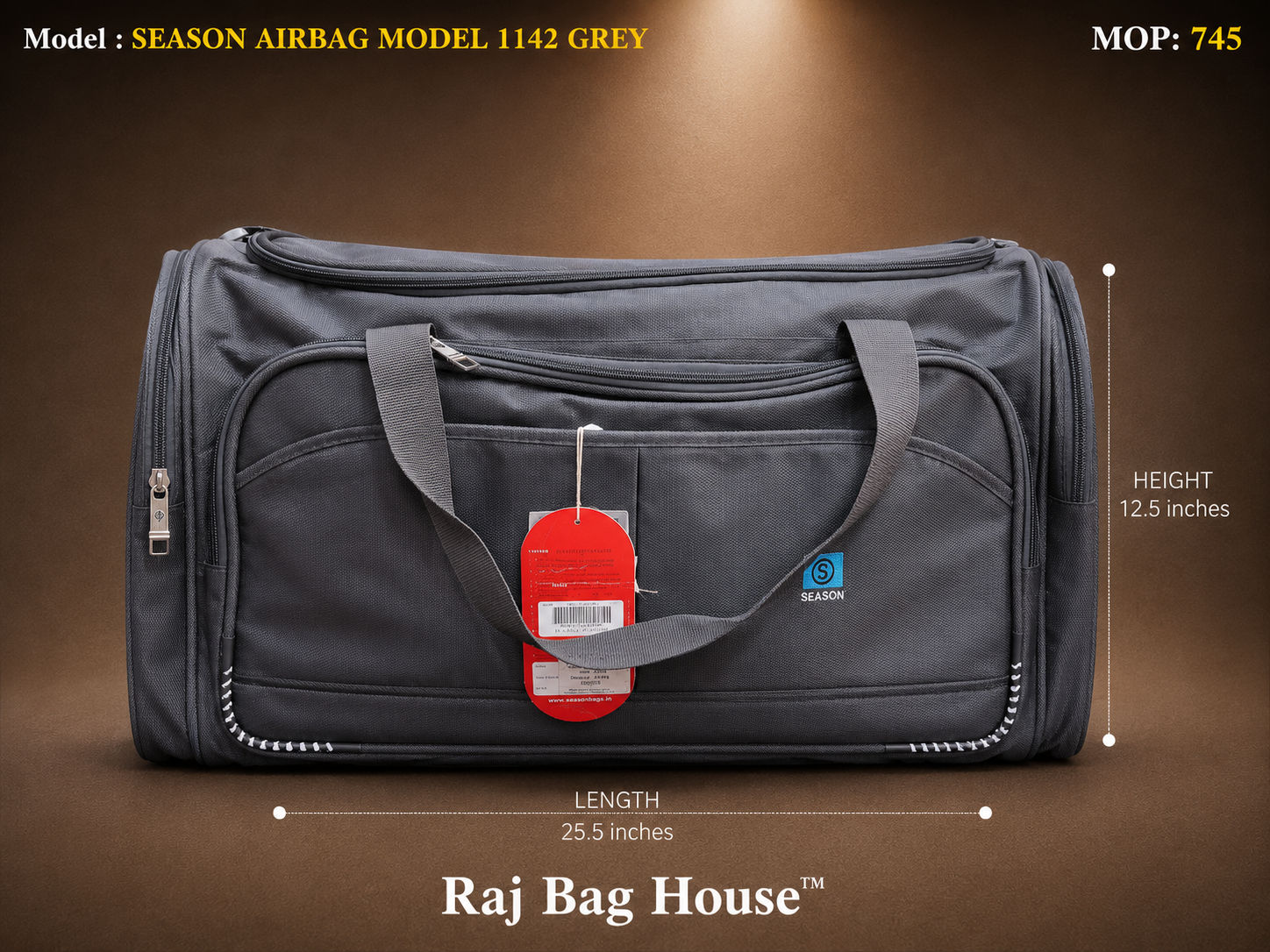 Season Air Bag Model 1142 - Grey