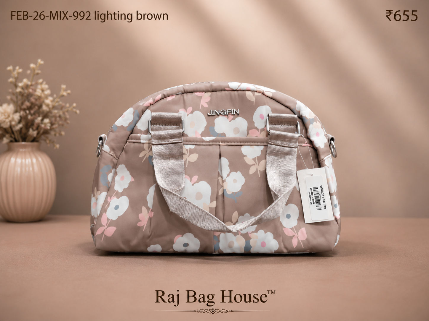 Feelings Bag Feb Mix 992 Small Sling Bag – Light Brown