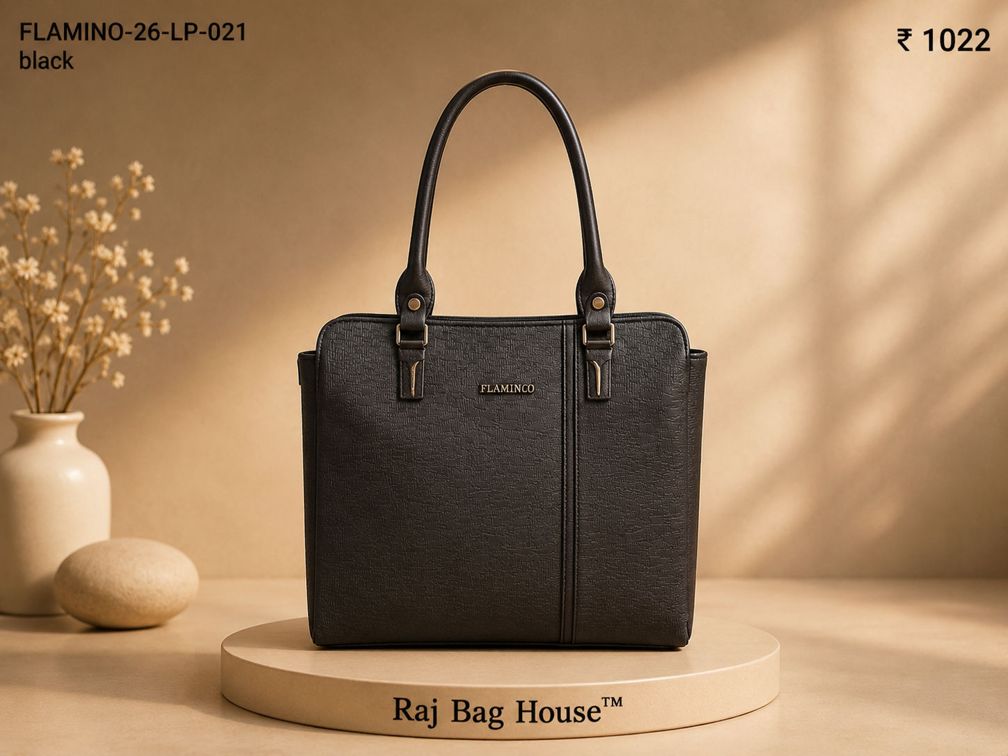 Flamingo Flamino 021 Tote Bag – Black