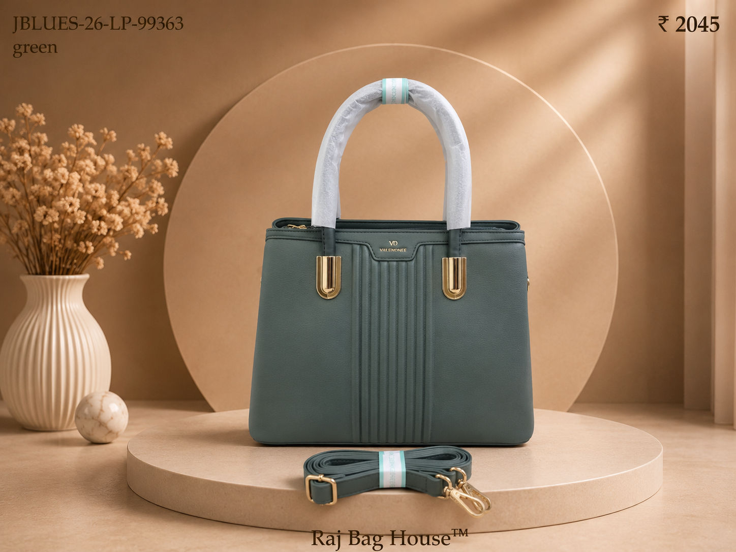 Valendnee J-Blues 99363 Handbag – Green