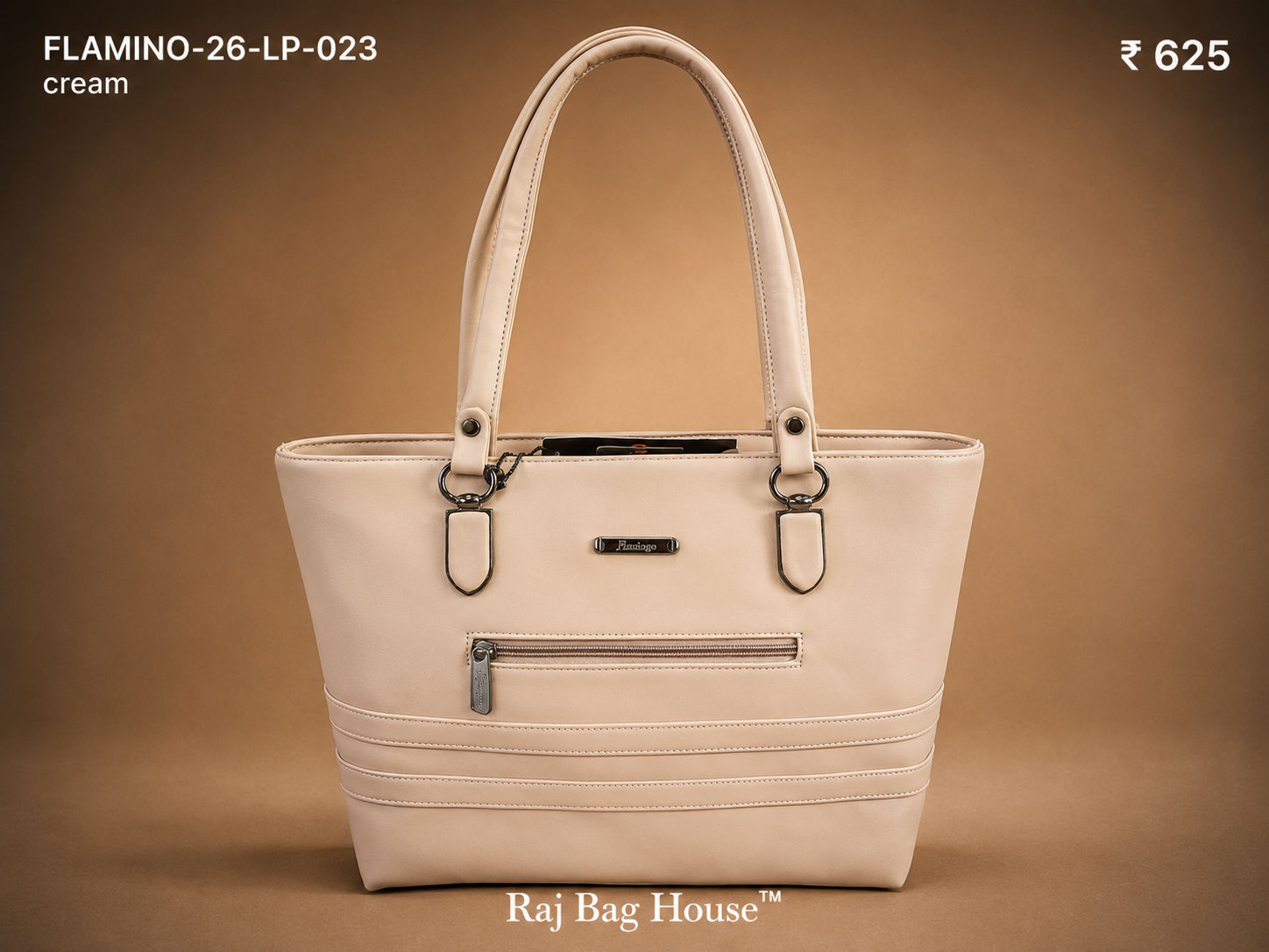 Flamingo Flamino 022 Tote Bag – Cream