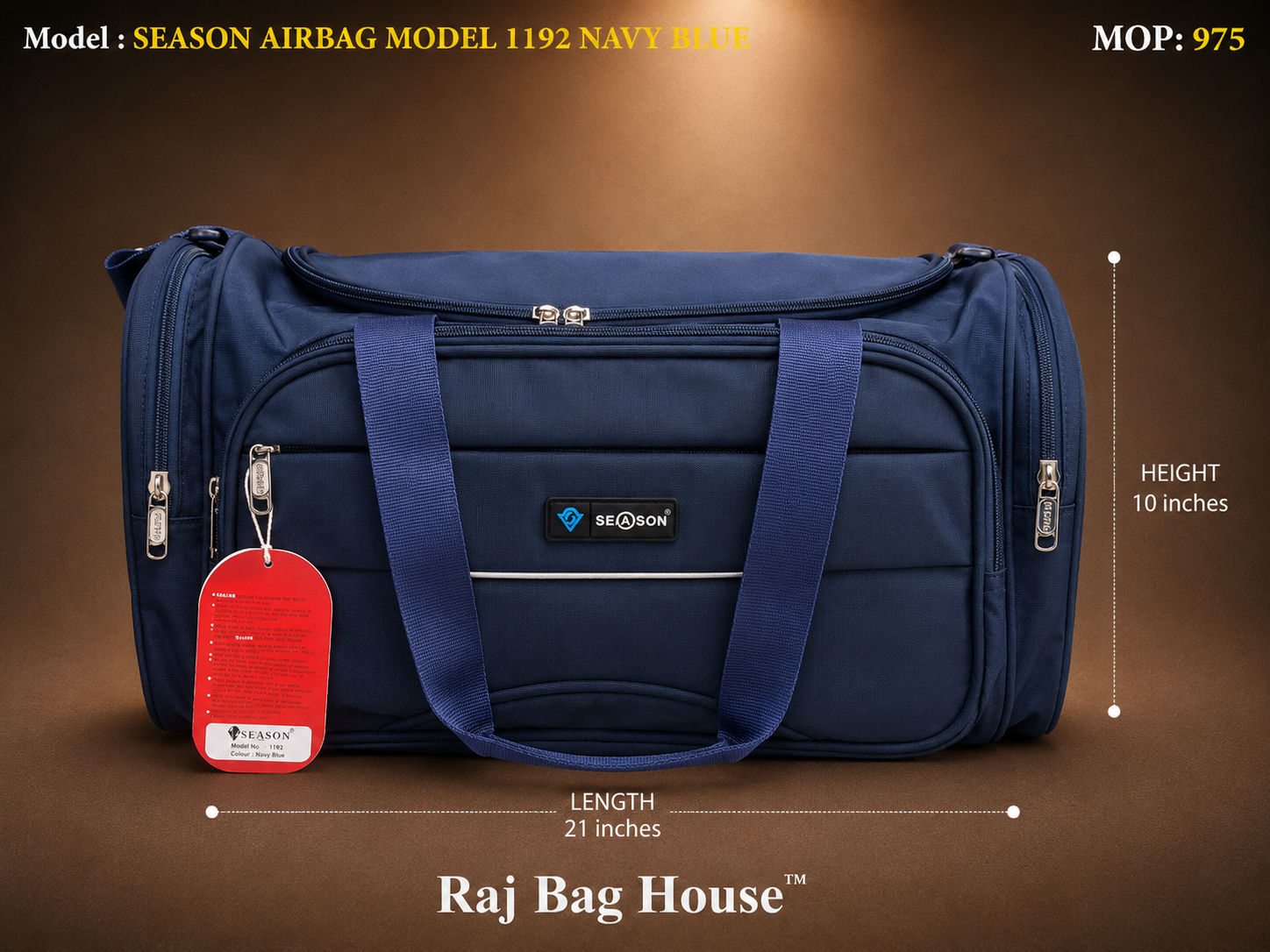 Season Air Bag Model 1192 - Navy Blue