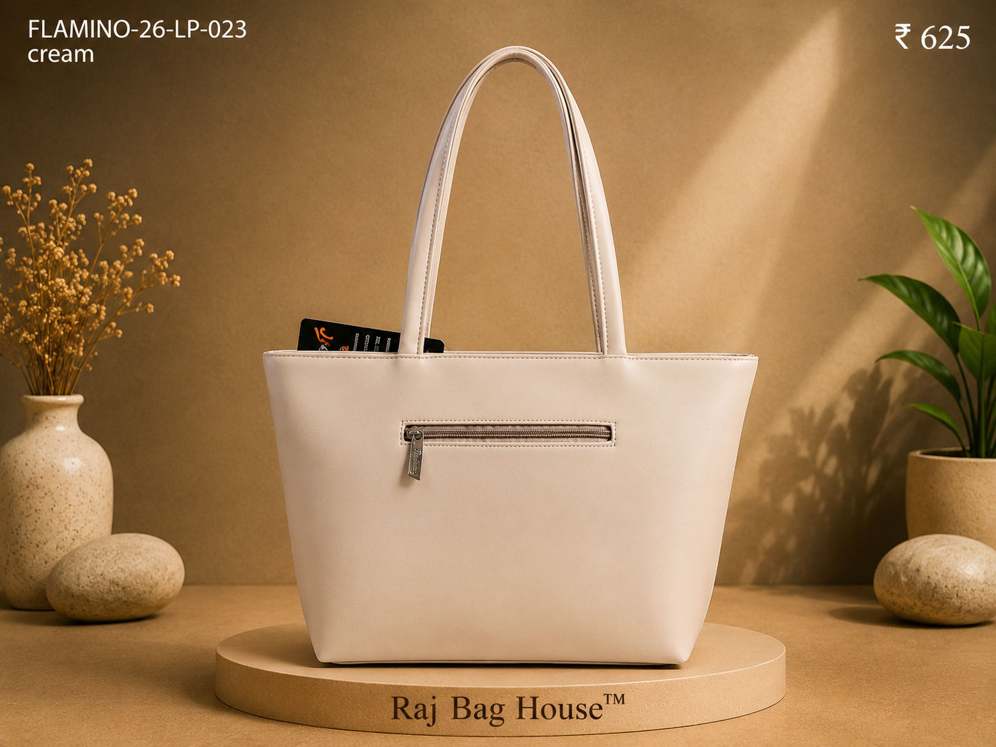 Flamingo Flamino 022 Tote Bag – Cream 2