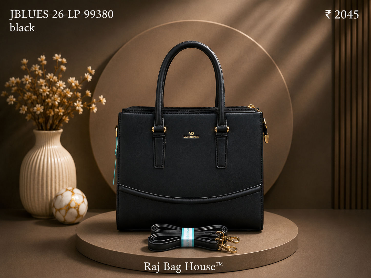 Valendnee J-Blues 99380 Handbag – Black