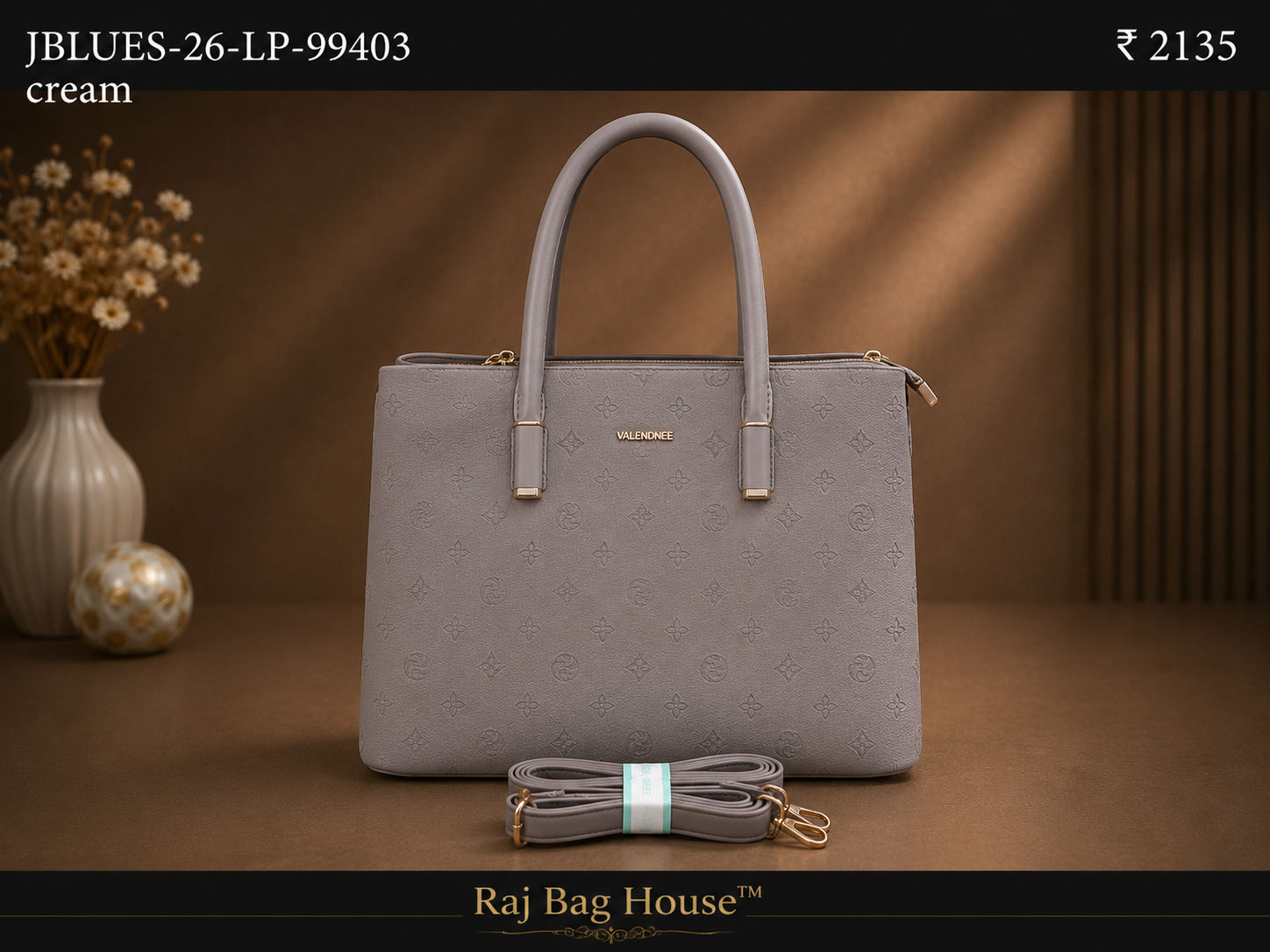 Valendnee J-Blues 99403 Handbag – Grey