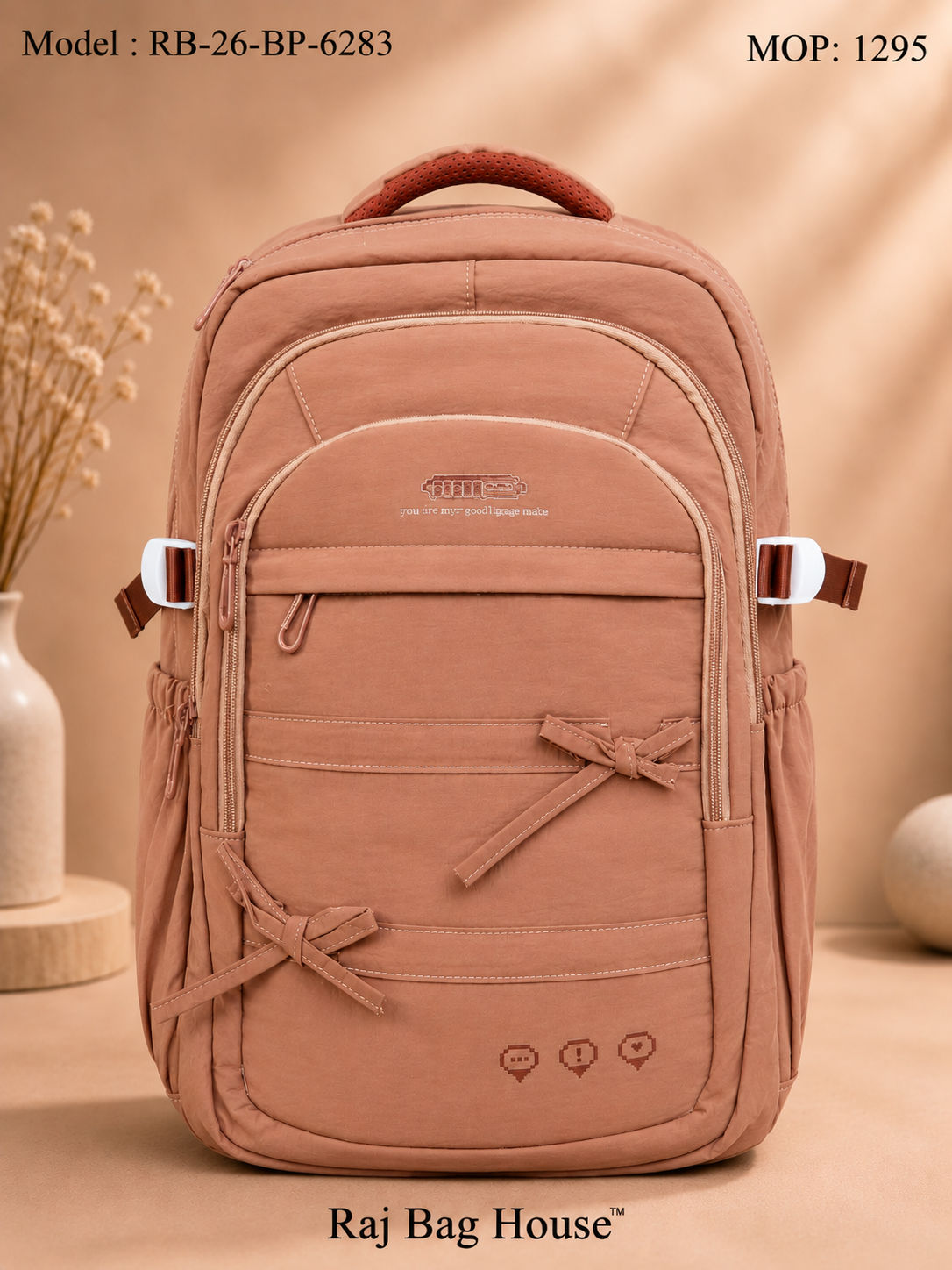 Imported 6283 Brownish Pitch Backpack