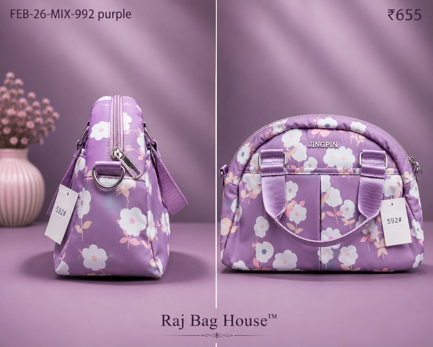 Feelings Bag Feb Mix 992 Small Sling Bag – Purple 2