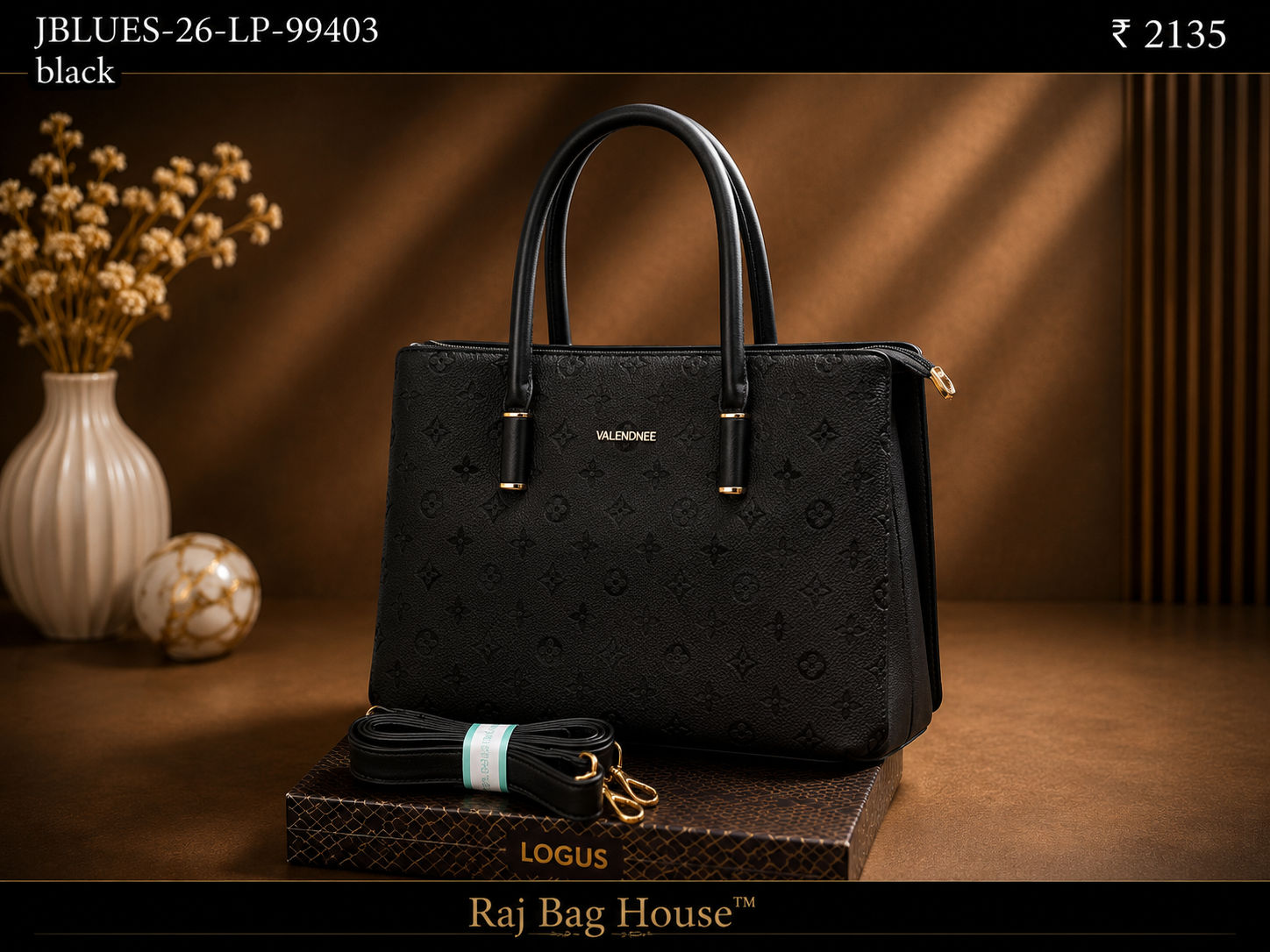 Valendnee J-Blues 99403 Handbag – Black