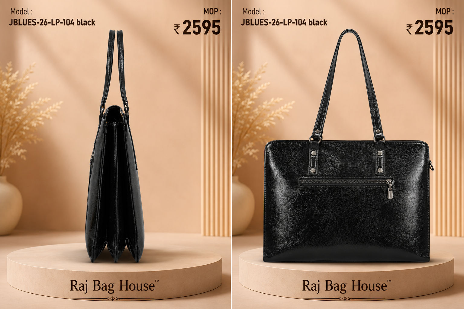 Logus J-Blues 104 Small Tote Bag – Black 2
