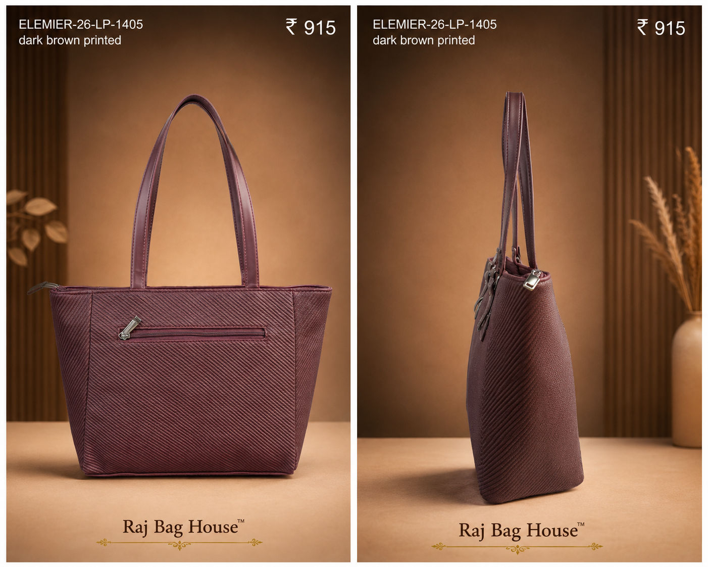 Flamingo Flamino 011 Tote Bag – Maroon 2