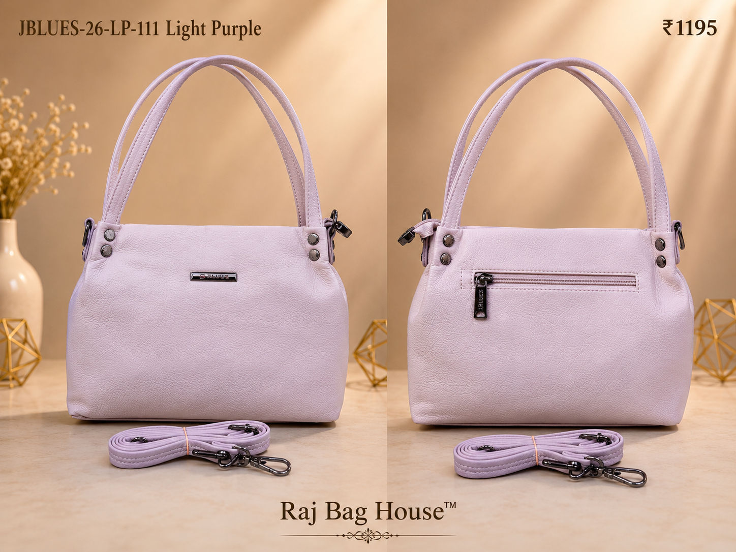 J-Blues J-Blues 111 Light Handbag – Light Purple 2