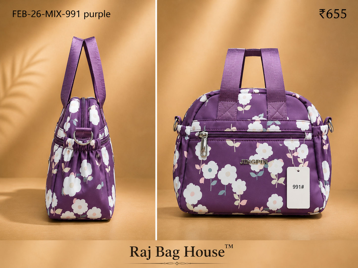 Feelings Bag Feb Mix 991 Small Sling Bag – Purple 2