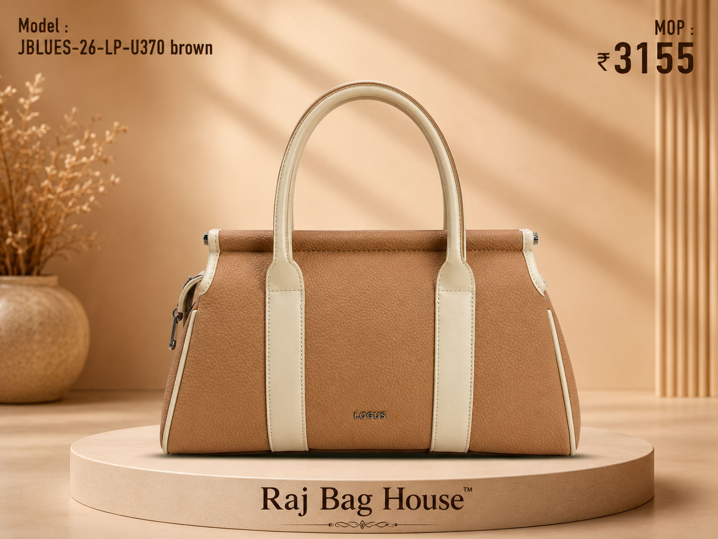 Logus Purse J BLUES-26-LP-U370 - Brown