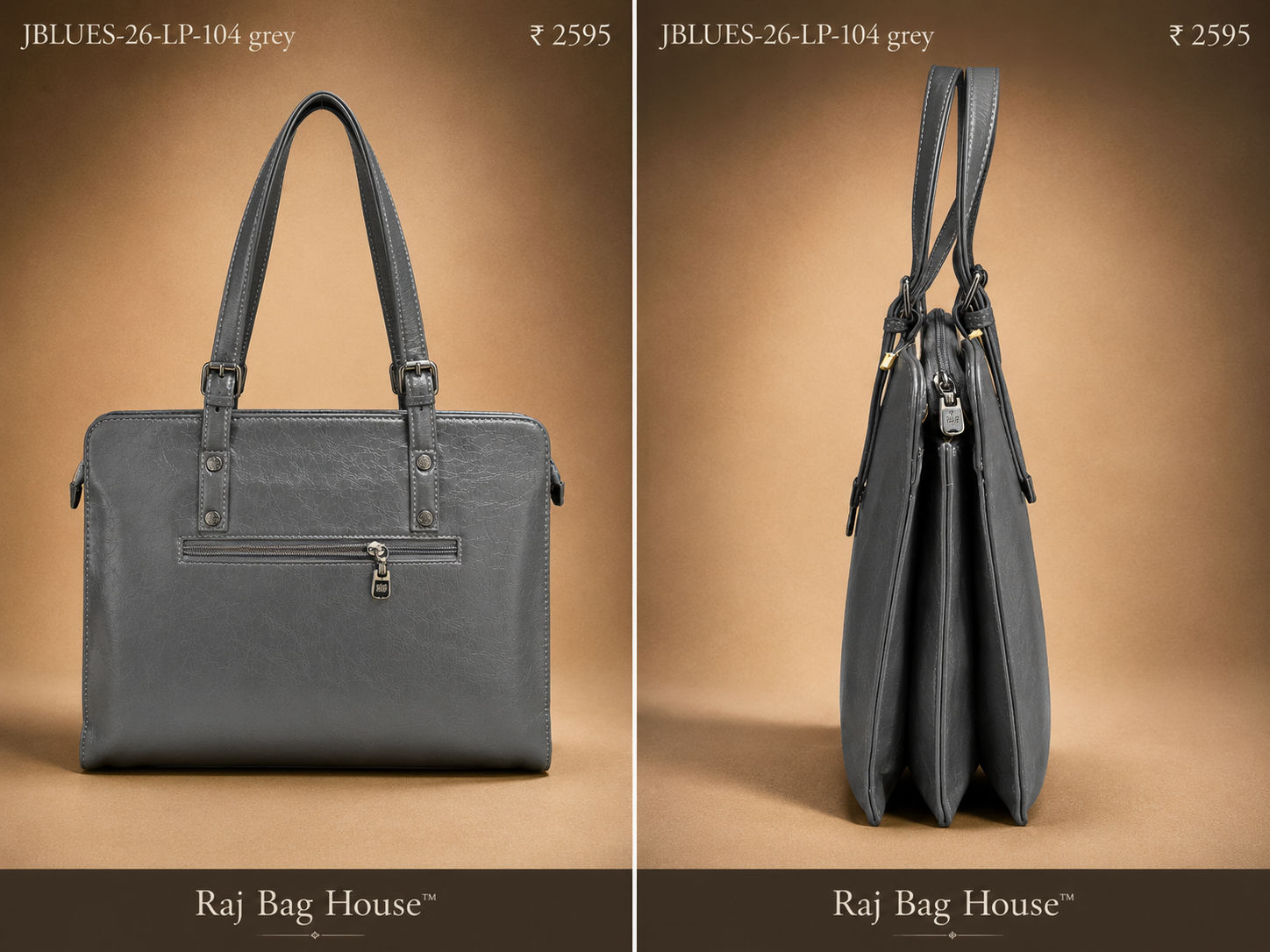Logus J-Blues 104 Small Tote Bag – Grey 2