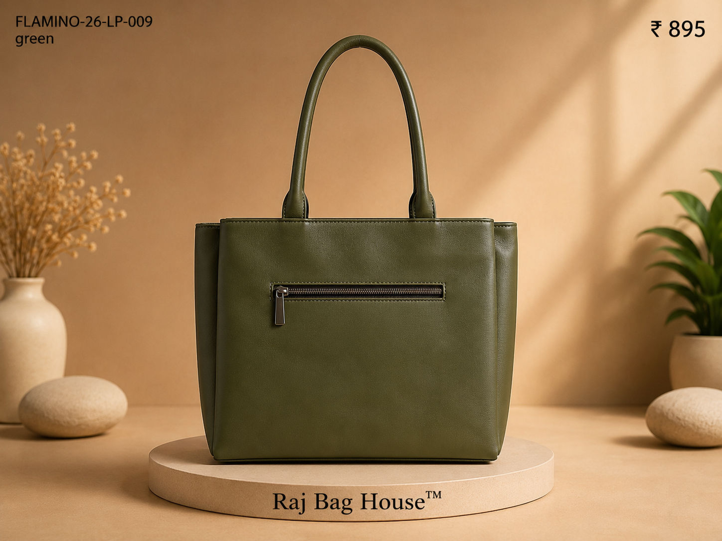 Flamingo Flamino 009 Tote Bag – Green 2